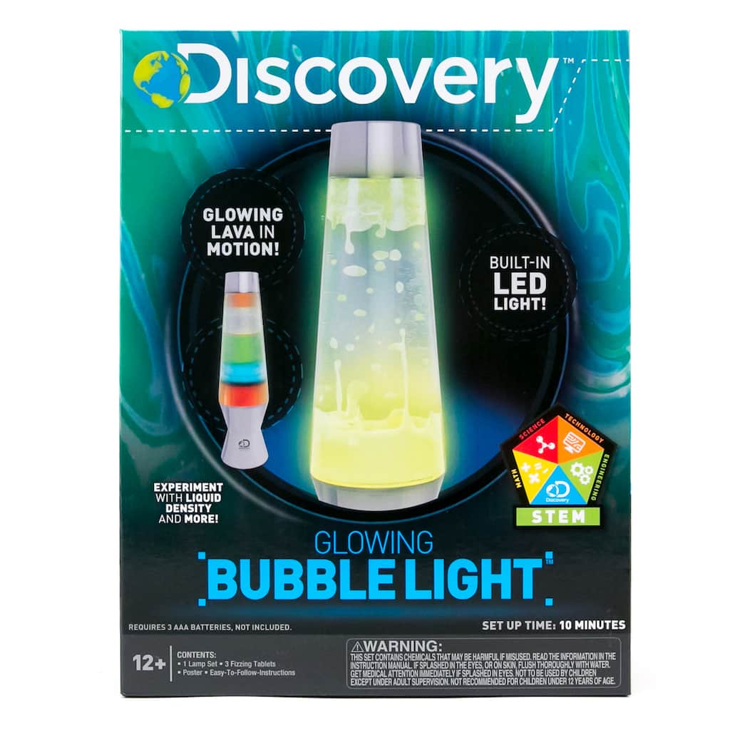Buy The Discovery Kids Glowing Bubble Light Kit At Michaels